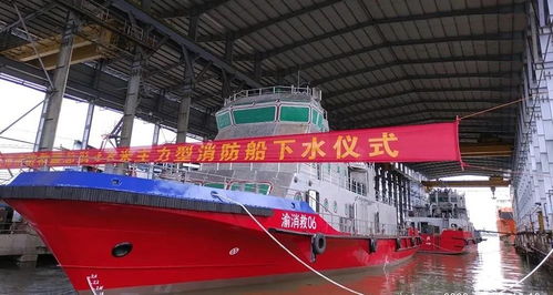 中国船舶集团旗下中国动力子公司河柴重工产品首次批量进入国内消防船市场
