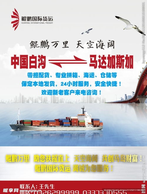 国际物流海报设计图